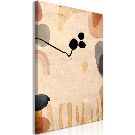 Tableau toile de décoration murale impression premium en 1 partie sur châssis en bois motif Automne fruité 40x60 cm 110013476
