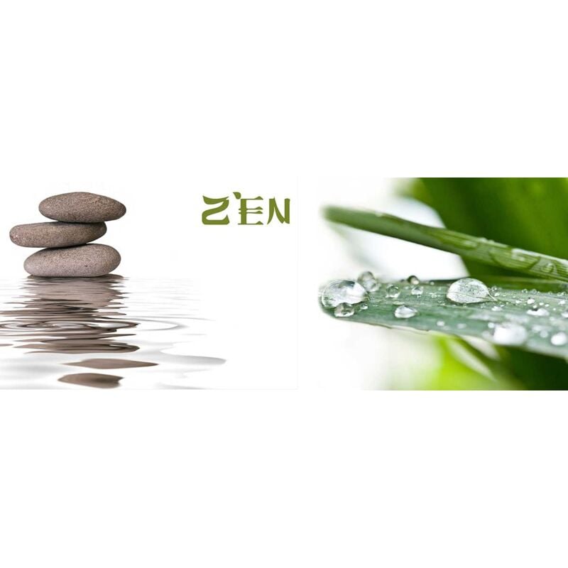 Tableau zen, 80x30cm