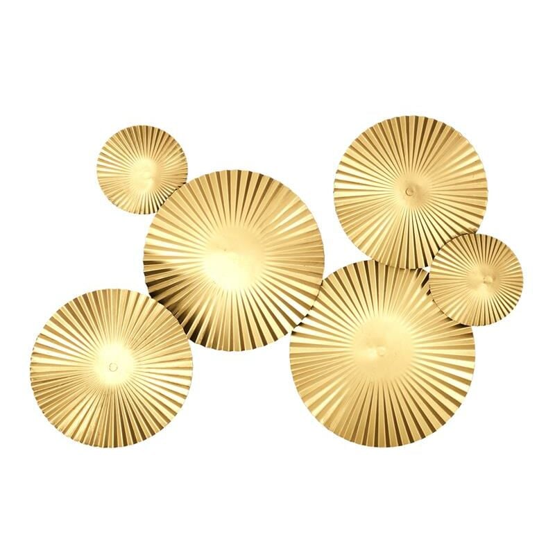 Deco Murale Metal Dore