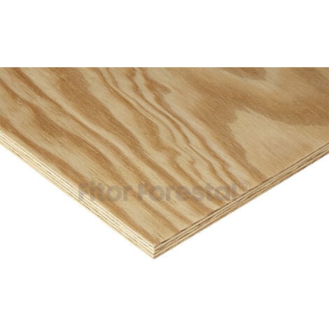 Tablero de madera laminada (Pino, 200 cm x 40 cm x 18 mm)