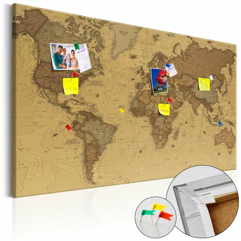 

Tablero de corcho - Ancient World Map [Cork Map] Medidas 120X80