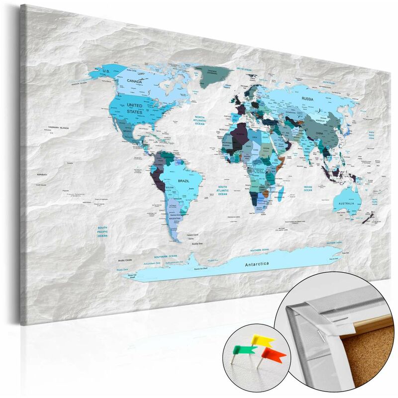 

Tablero de corcho - Blue Pilgrimages [Cork Map] Medidas 60X40