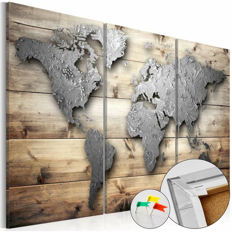 

Tablero de corcho - Doors to the World [Cork Map] Medidas 90X60