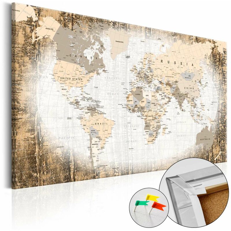 

Tablero de corcho - Enclave of the World [Cork Map] Medidas 120X80