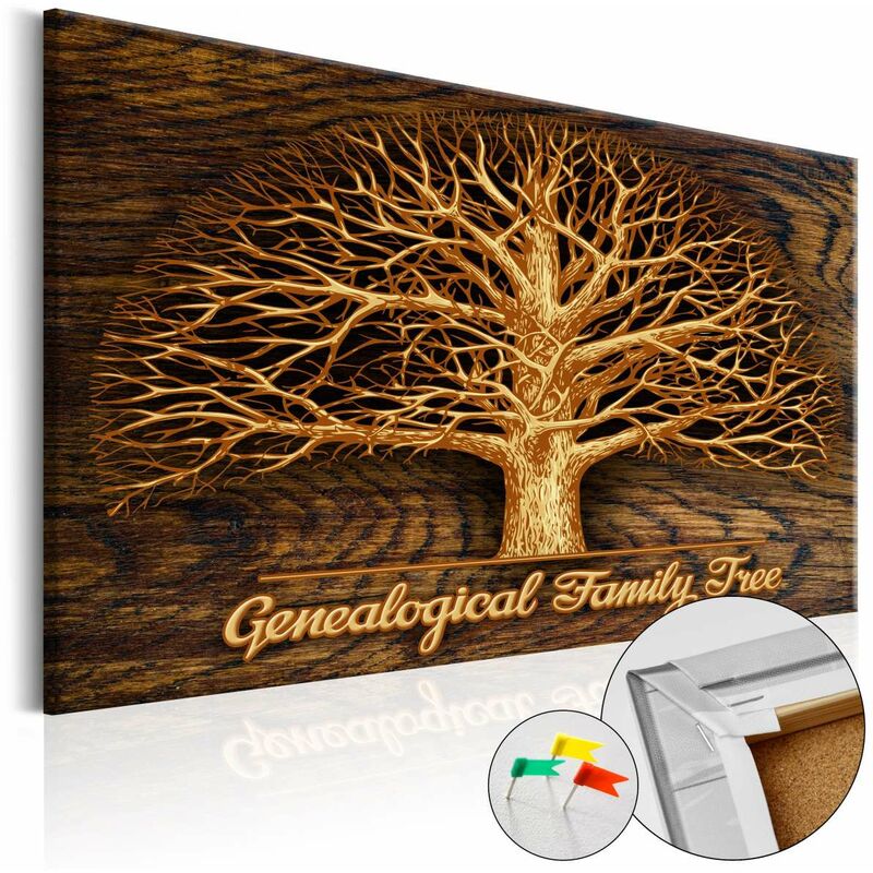 

Tablero de corcho - Family Tree [Corkboard] Medidas 120X80