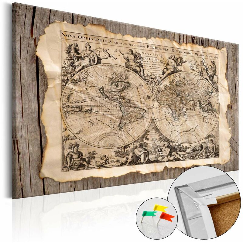 

Tablero de corcho - Map of the Past [Cork Map] Medidas 60X40