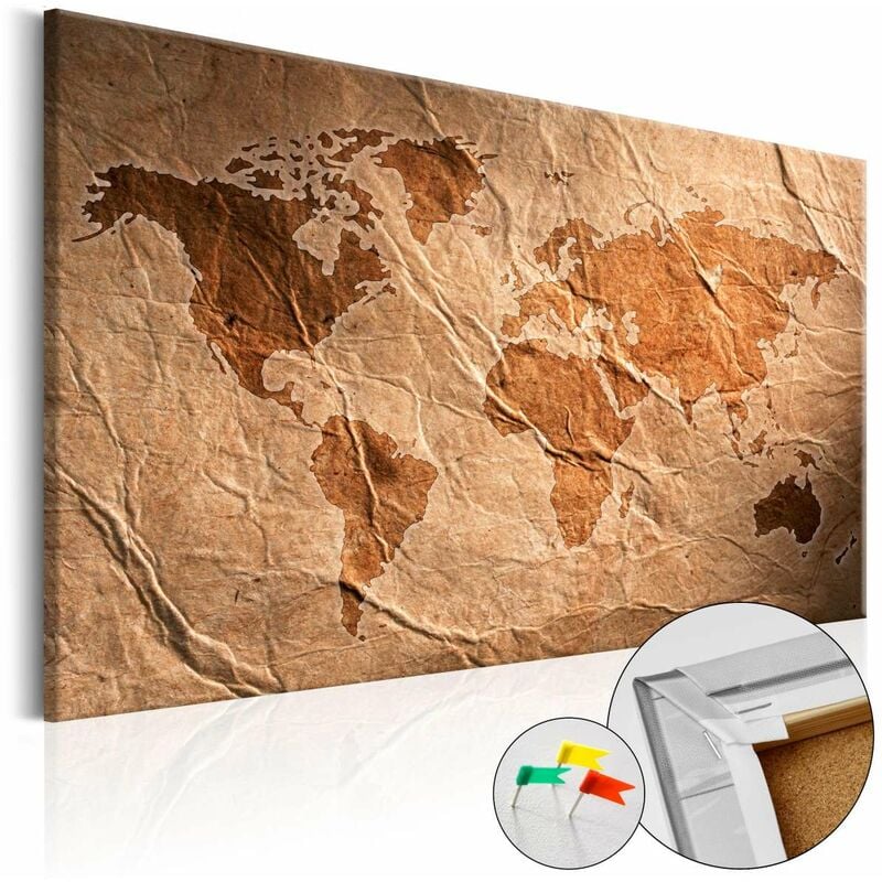 

Tablero de corcho - Paper Map [Cork Map] Medidas 120X80