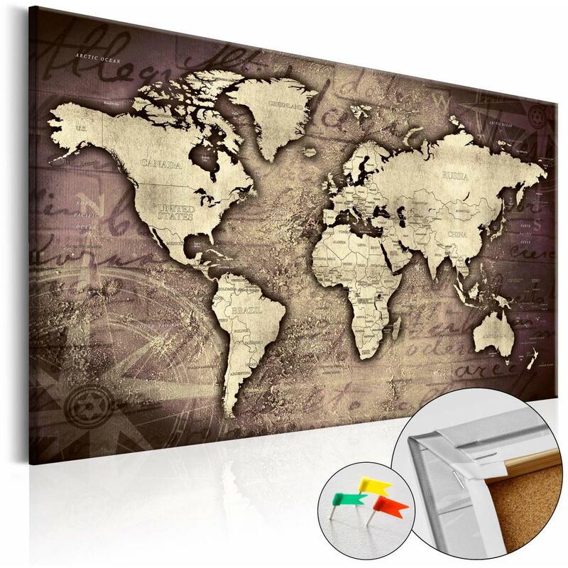

Tablero de corcho - Precious World [Cork Map] Medidas 120X80