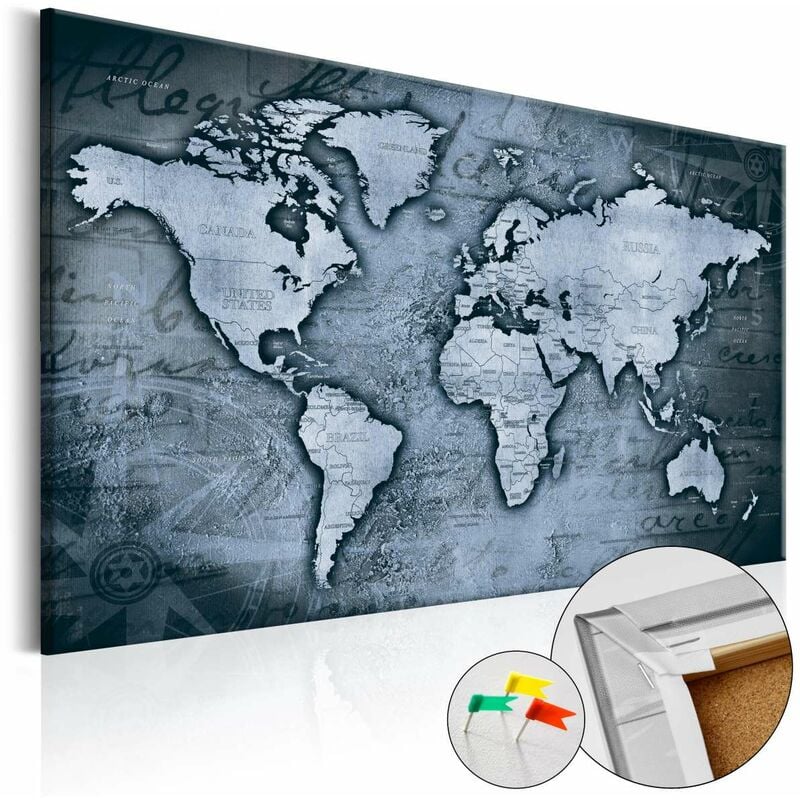 

Tablero de corcho - Sapphire World [Cork Map] Medidas 60X40