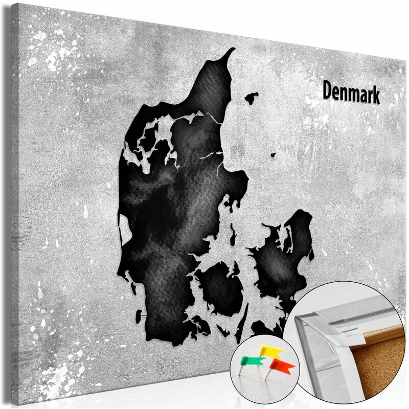 

Tablero de corcho - Scandinavian Beauty [Cork Map] Medidas 120X80