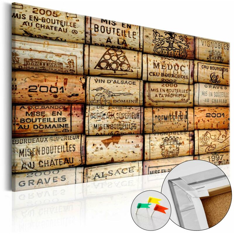 

Tablero de corcho - Vineyard of Memories [Cork Map] Medidas 90X60