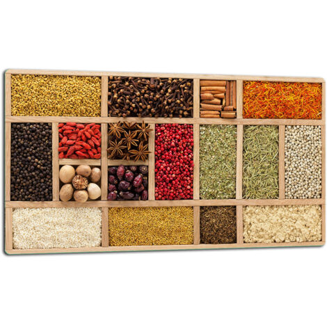 Tablero de corte de placa de vidrio 52x30 especias