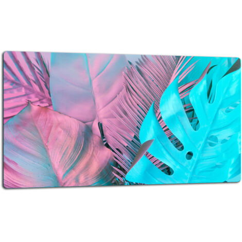 Tablero de corte de placa de vidrio 52x30 Flor