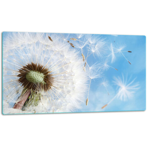 Tablero de corte de placa de vidrio 52x30 flores