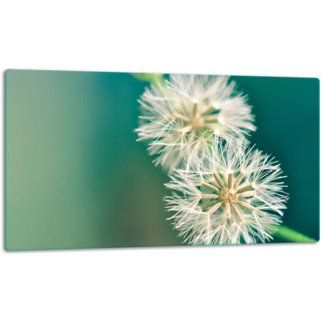 Tablero de corte de placa de vidrio 52x30 flores