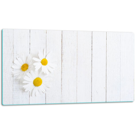 Tablero de corte de placa de vidrio 52x30 flores