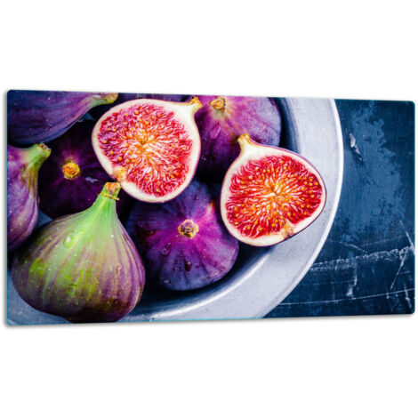 Tablero de corte de placa de vidrio 52x30 fruta