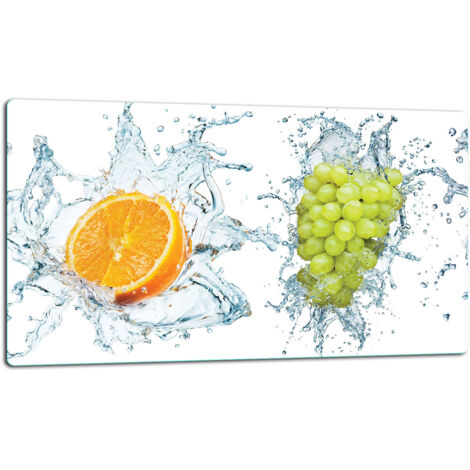 Tablero de corte de placa de vidrio 52x30 fruta