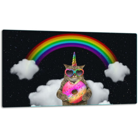 Tablero de corte de placa de vidrio 52x30 gato