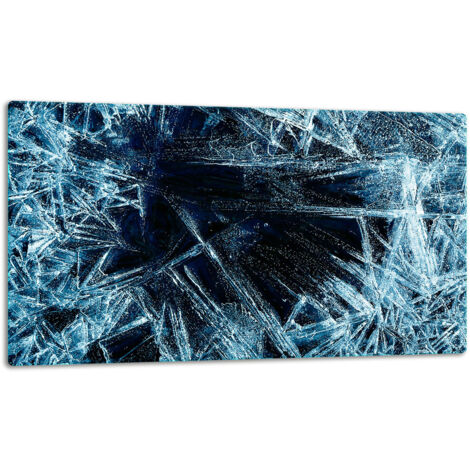 Tablero de corte de placa de vidrio 52x30 hielo