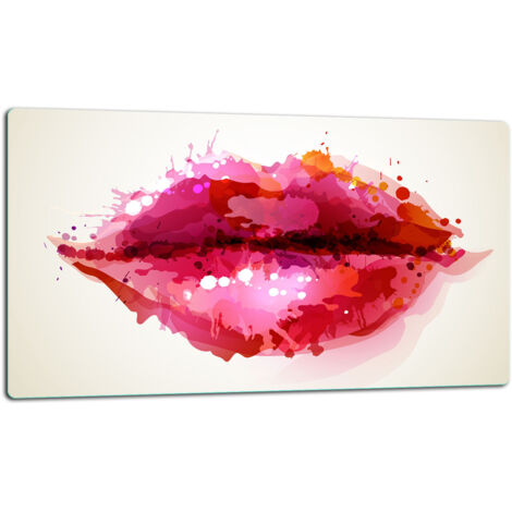 Tablero de corte de placa de vidrio 52x30 labios
