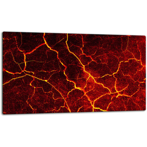 Tablero de corte de placa de vidrio 52x30 lava
