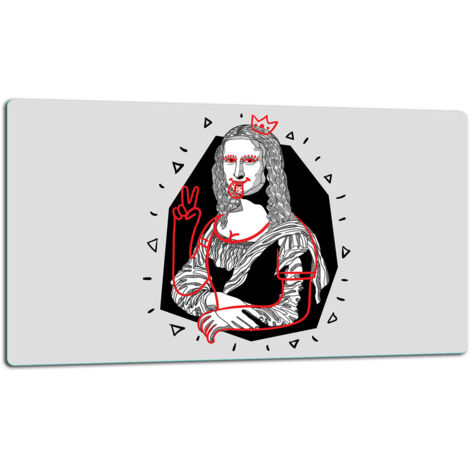 Tablero de corte de placa de vidrio 52x30 Mujer