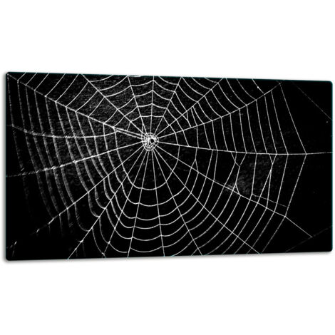 Tablero de corte de placa de vidrio 52x30 negro