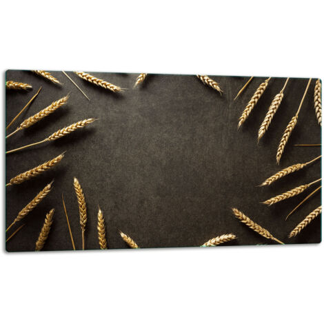 Tablero de corte de placa de vidrio 52x30 negro