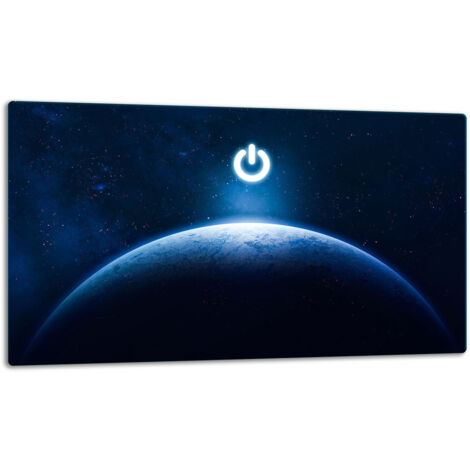 Tablero de corte de placa de vidrio 52x30 negro