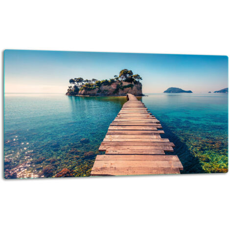 Tablero de corte de placa de vidrio 52x30 paisaje
