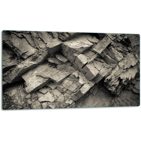 Tablero de corte de placa de vidrio 52x30 roca