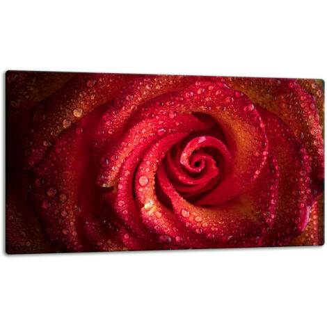 Tablero de corte de placa de vidrio 52x30 rosa