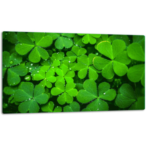 Tablero de corte de placa de vidrio 52x30 verde