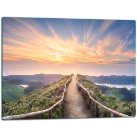 Tablero de corte de placa de vidrio 52x40 cielo