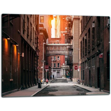 Tablero de corte de placa de vidrio 52x40 ciudad