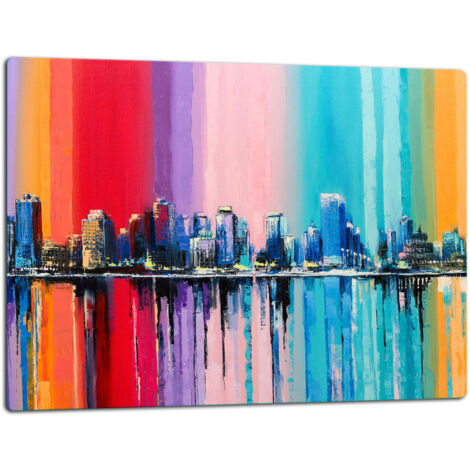 Tablero de corte de placa de vidrio 52x40 ciudad