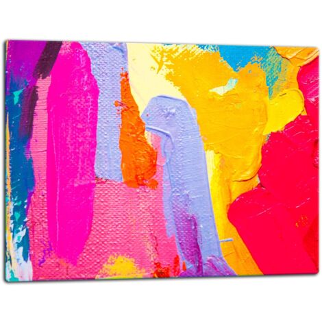 Tablero de corte de placa de vidrio 52x40 colores