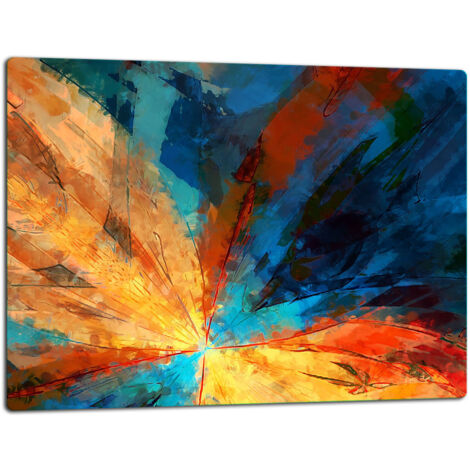 Tablero de corte de placa de vidrio 52x40 colorido
