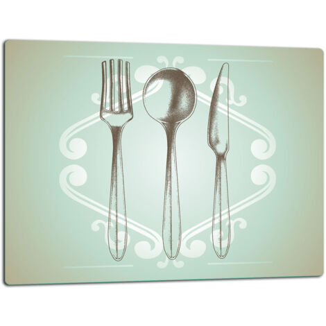 Tablero de corte de placa de vidrio 52x40 decoración