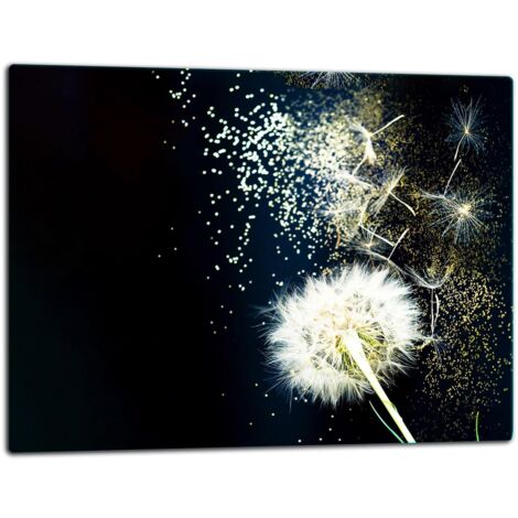 Tablero de corte de placa de vidrio 52x40 flor
