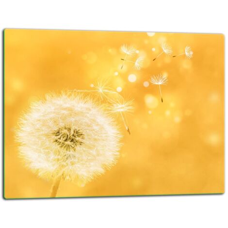 Tablero de corte de placa de vidrio 52x40 flor