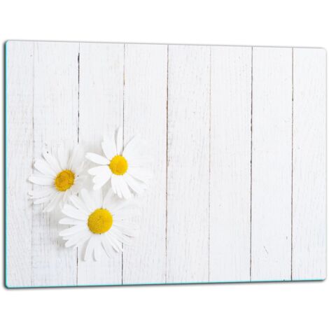Tablero de corte de placa de vidrio 52x40 flores