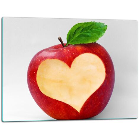 Tablero de corte de placa de vidrio 52x40 fruta