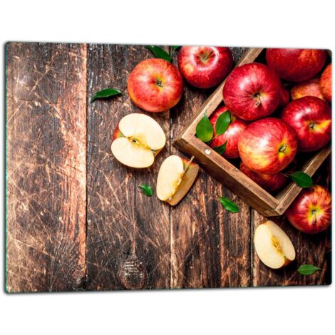 Tablero de corte de placa de vidrio 52x40 fruta