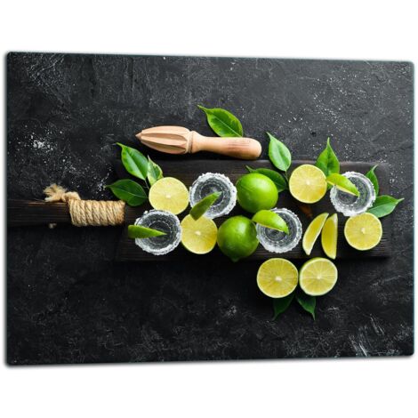 Tablero de corte de placa de vidrio 52x40 fruta