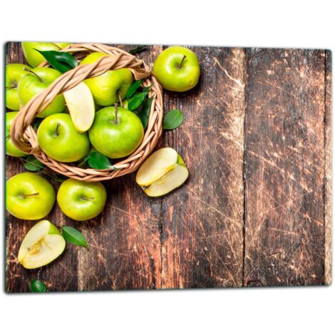 Tablero de corte de placa de vidrio 52x40 fruta