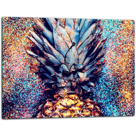 Tablero de corte de placa de vidrio 52x40 fruta