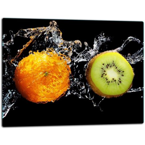 Tablero de corte de placa de vidrio 52x40 fruta
