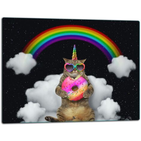 Tablero de corte de placa de vidrio 52x40 gato